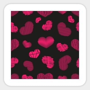 Valentines Day Pattern Sticker